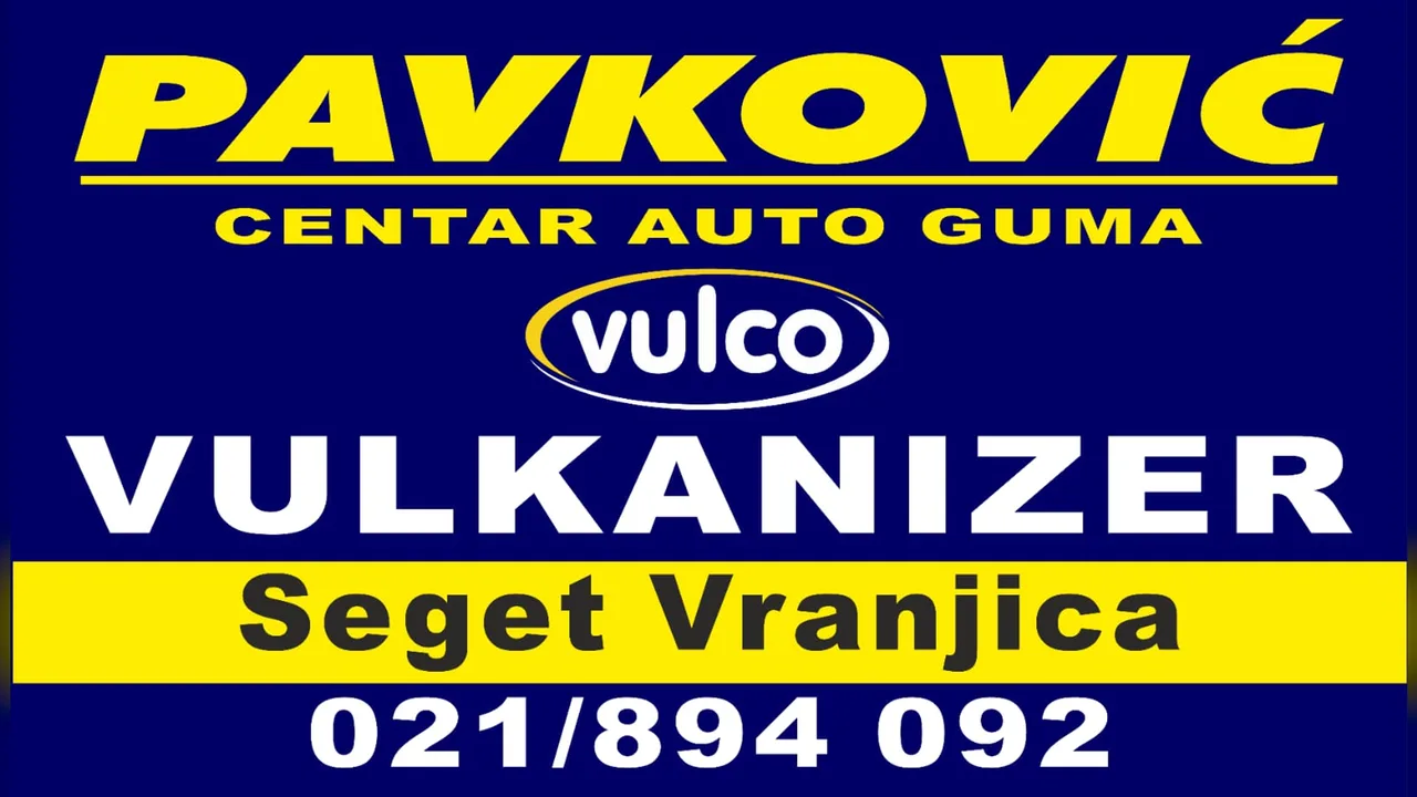 Reklama za Pavković na LED ekranu